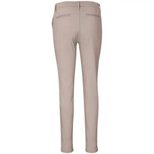 Ladies Superb Stretch Chino Pants Stone Back